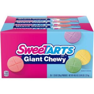 Sweetarts Giant Chewy Candy 1.35oz 36ct